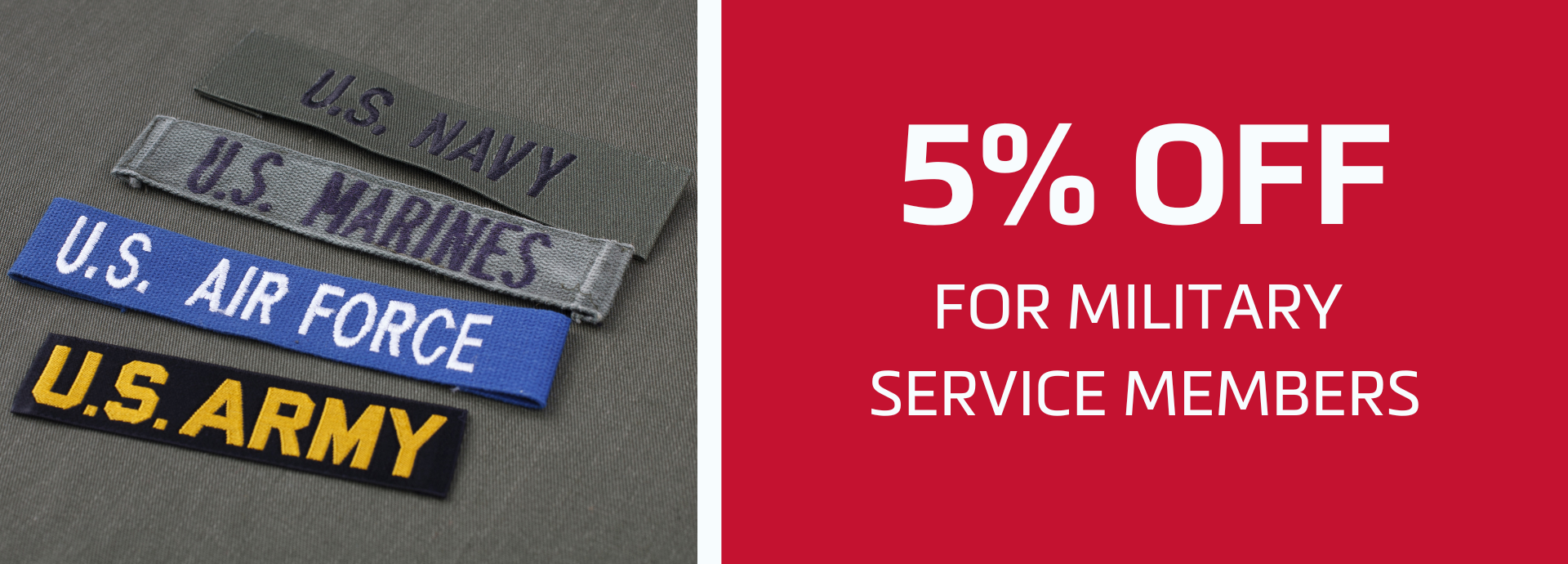 Military Service Discount